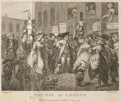 maj-dagen i London av William Blake