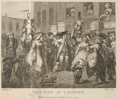 maj-dagen i London, 1784. av William Blake
