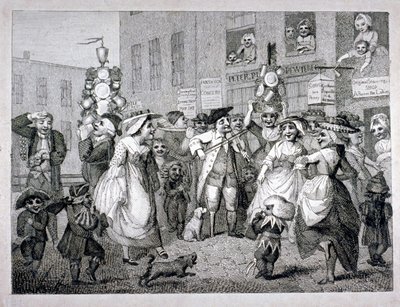 första maj i London av William Blake