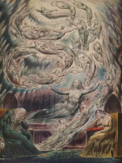 Drottning Katherines dröm, c1825 av William Blake