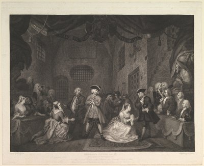 The Beggars Opera, Akt III, 1790. av William Blake
