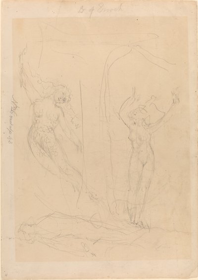 Människornas dotter blir en siren av William Blake