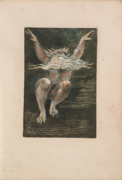 The First Book of Urizen, Plate 7 (Bentley 12) av William Blake