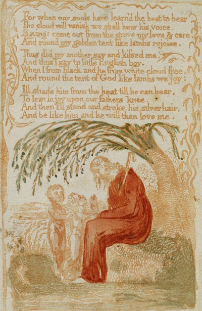 The Little Black Boy, från Songs of Innocence av William Blake
