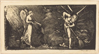 Mannen som sopar tolksalen av William Blake