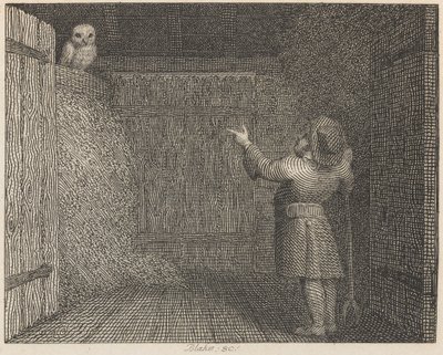 Ugglan och bonden av William Blake