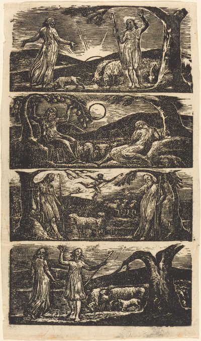 Vergilius pastoral av William Blake