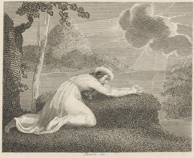 Persern, solen och molnet av William Blake