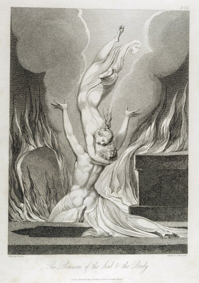 The Reunion of the Soul and the Body, pl.13, illustration från 