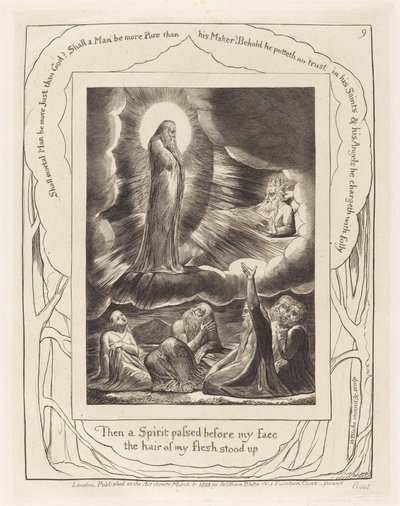 Synen av Elifas av William Blake