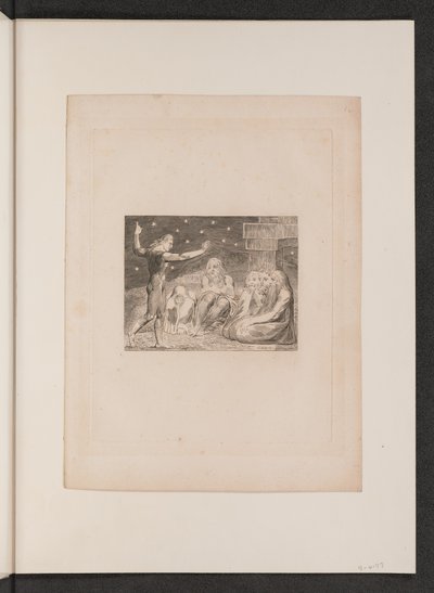 Elihus vrede av William Blake