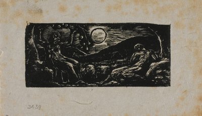 Thenot Under Fruit Tree, från The Pastorals of Virgil av William Blake