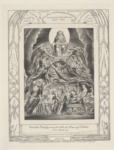 När den Allsmäktige ännu var med mig, När mina barn var omkring mig av William Blake