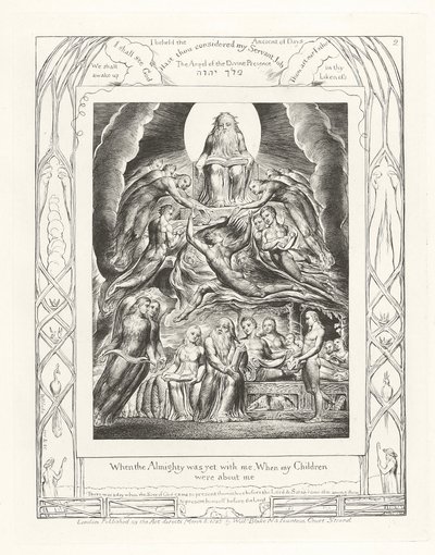 När den Allsmäktige ännu var med mig, När mina barn var omkring mig av William Blake
