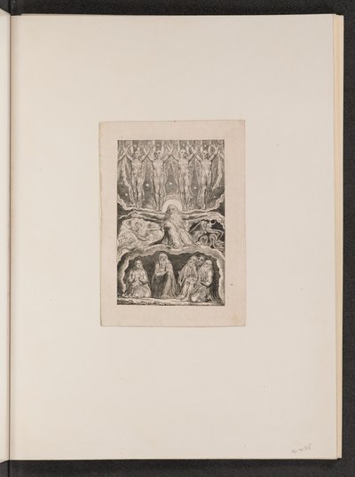 När morgonstjärnorna sjöng tillsammans, 1825. av William Blake