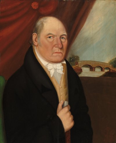 Clement Bonnell, ca 1825 (olja på trä) av William Bonnell