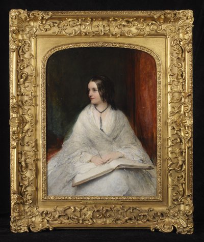 Porträtt av Jane Fortescue Seymour, Mrs Coleridge, c.1862 av William Boxall