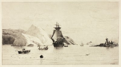 Arktiska havslandskap av William Bradford