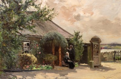 Balgay Lodge, Dundee (olja på duk) av William Bradley Lamond
