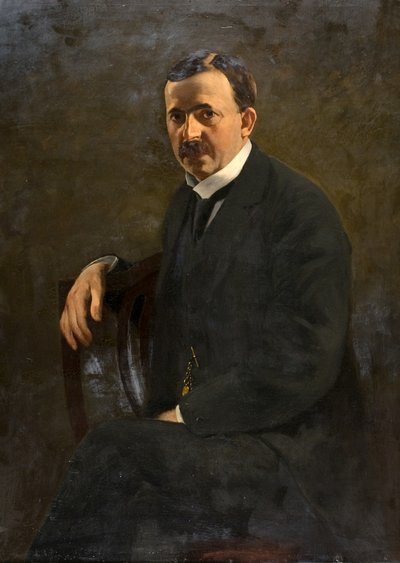 Dr George Lawrence, ca 1913 (olja på duk) av William Bradley Lamond