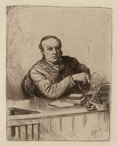 James Muirhead, professor i civilrätt (gravyr) av William Brassey (after) Hole