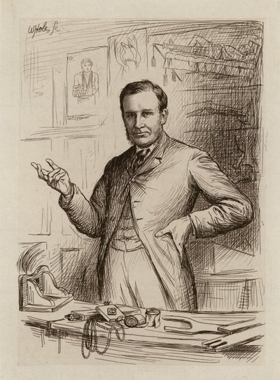 John Chiene, professor i kirurgi (gravyr) av William Brassey (after) Hole