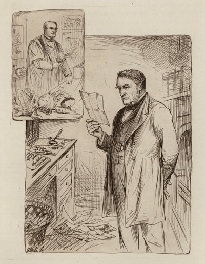 John Wilson, professor i jordbruk och landsbygdsekonomi (gravyr) av William Brassey (after) Hole