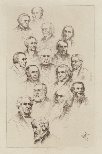 Umbrae Quaedam (gravyr) av William Brassey (after) Hole