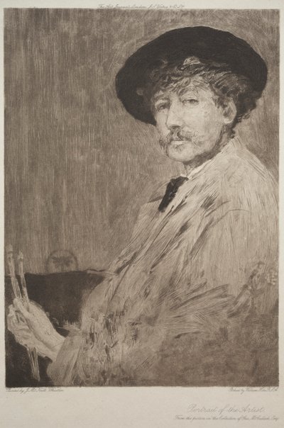 James McNeill Whistler, 1897. av William Brassey Hole