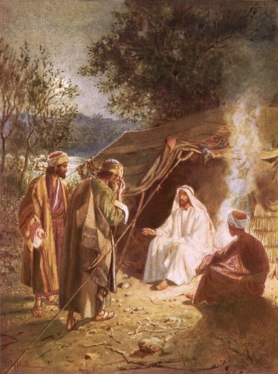 Jesu logi vid Jordans strand av William Brassey Hole