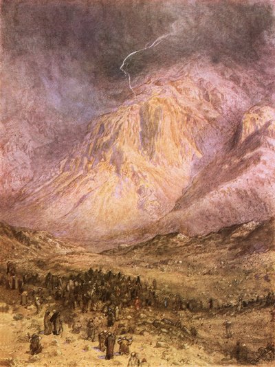 Att ge lagar på Sinai av William Brassey Hole