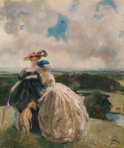 I parken, Dalswinton, 1904, 1906 av William Bruce Ellis Ranken