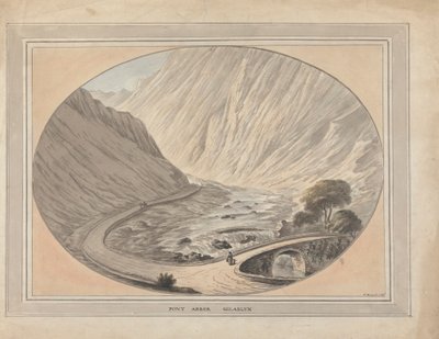 Pont Aberglaslyn スウェーデン語 av William Burgess