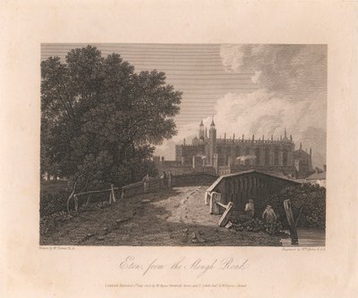 Eton, från Slough Road av William Byrne