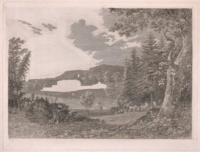 Fonthill som det var före Mr Beckfords förändringar av William Byrne