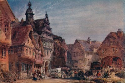 Giessen på Lahn, c1874 av William Callow