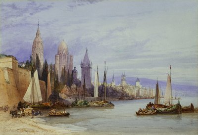 Mayence, vid Rhen, 1895 av William Callow
