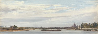 Utsikt över Paris från Charenton av William Callow
