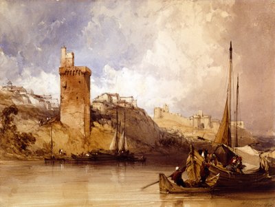 Villeneuve Les Avignon av William Callow