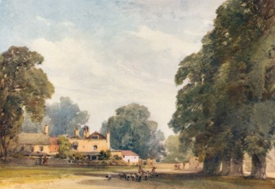 Wimbledon (färglitografi) av William Callow