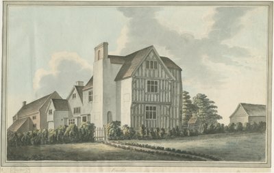 Boscobel House: akvarellmålning, nd [1796] (målning) av William Carter