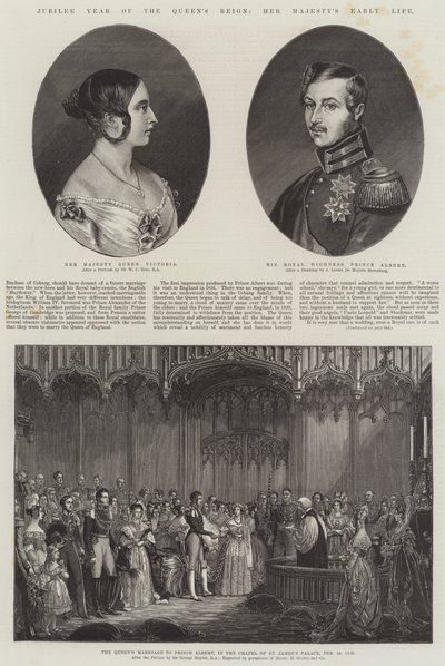 Drottningens jubileumsår, Hennes Majestäts tidiga liv av William Charles Ross