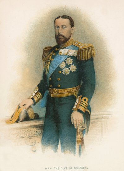 HRH Hertigen av Edinburgh av William Christian Symons