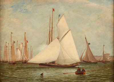 The Finishing Gun (olja på duk) av William Clark