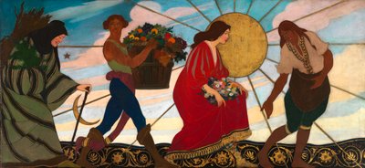 De fyra årstiderna, 1923. av William Clarke Rice