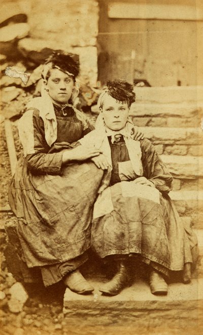 Arbetare från Tredegar Iron Works, Wales av William Clayton