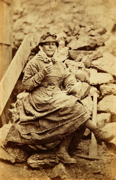 Arbetare från Tredegar Iron Works, Wales av William Clayton