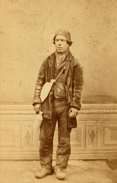 Arbetare från Tredegar Iron Works, Wales av William Clayton