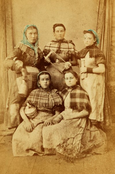 Arbetare från Tredegar Iron Works, Wales av William Clayton