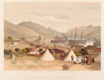 ?Balaklava ser mot havet?, 1855 av William Crimea Simpson